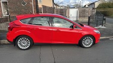 2013 Red Ford Focus 1.0 Petrol Manual 5 Door Hatchback
