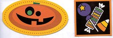Cardstock Halloween die cut shapes 2 varieties set of 2 for 1 BN Cute 