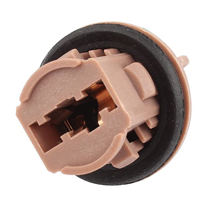 Socket 7444 T20 7443 7444 W21W LED Bulb Socket Plug Base Brake Turn Signal Harness ...