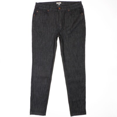 Zenobia Skinny Jeans Plus 3X (18) Gray Blue Stretch Womens Measures 36 x 31.5