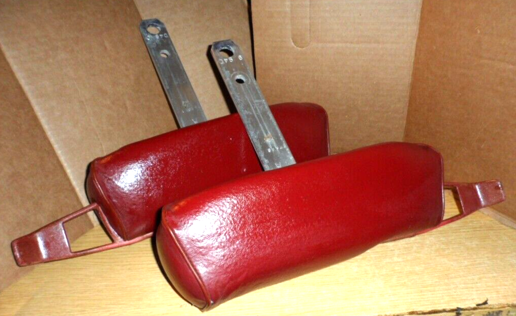 1979 Pontiac Grand Prix Factory Front Headrests Car Classic Vehicle RED Pair