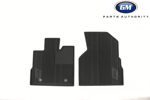 2010-2017 GMC Terrain Premium All Weather Floor Mat Package Black Genuine OEM GM - Picture 2 of 12