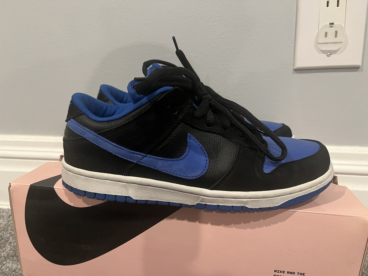 Nike SB Dunk Low Pro Black Royal Blue 304292-041 Jordan J Nike SB Dunk Low Pro Black Royal Blue 304292-041 Jordan J