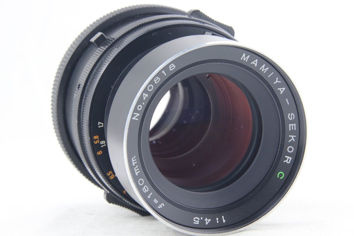 NEAR MINT- ] MAMIYA SEKOR C 180mm f/4.5 MF Lens for RB67 Pro
