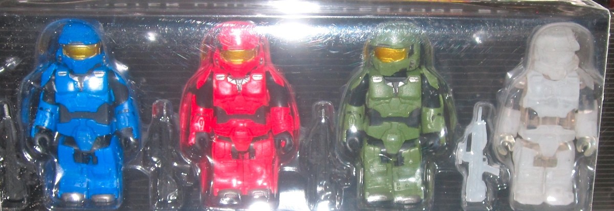 KUBRICK HALO 3 フィギュア 4体セット Amazon.com: Halo 3 - Master Chief Kubrick 4-pack with Chase