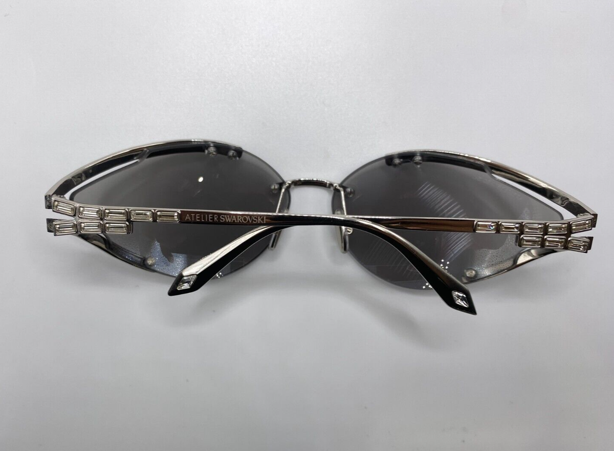 ATELIER SWAROVSKI SK273-P 16C Silver Sunglasses Limited  display picture 3