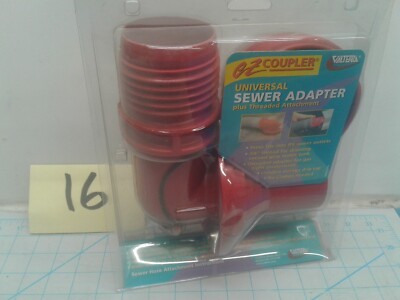 (1 ) Alterra  Boat RV  Universal Sewer Adaptor F02-3305VP