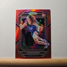 2023 Panini Prizm WNBA Basketball Leigha Brown base RED Prizm 198/199 RC # 146