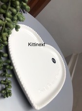 Next Heart shape Ceramic display Tray decorative stand bathroom wall products 
