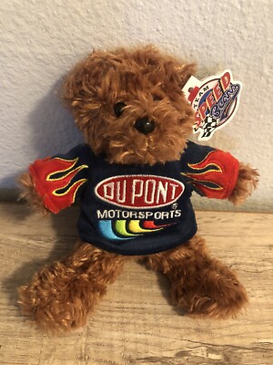 NASCAR Team Speed Bears Jeff Gordon #24 DuPont Motorsports 8  Teddy Bear NWT