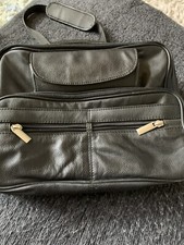 Wilson Leather Black Leather Shoulder Bag