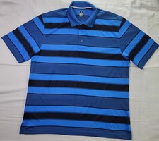 PGA Tour Shirt Men's Size XL Golf Pro Series Striped Short Sleeve