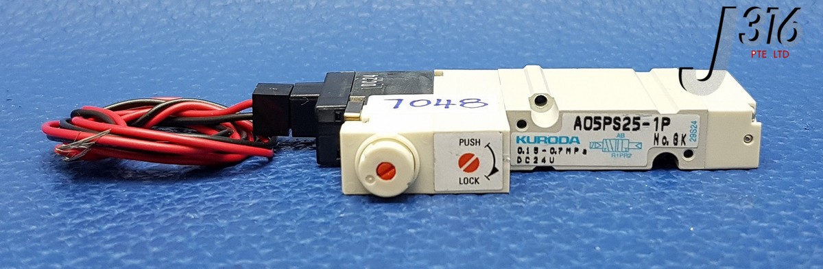 7048 KURODA SOLENOID VALVE (NEW) (LOT OF 4) A05PS25-1P | eBay