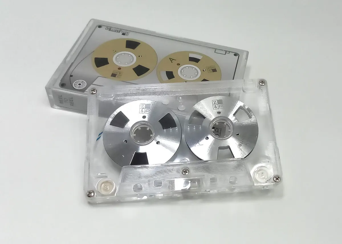 Reel to Reel cassette tape self-made high quality design Silver color Audio  New