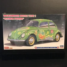 HASEGAWA 20488 VOLKSWAGEN BEETLE TYPE I LIMITED ED MODEL KIT-NIB-1:24 SCALE