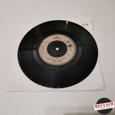 ralph carter extra extra (read all about it) 7'' vinyl record very good condition
