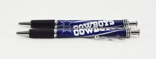 * Set of 2 * NFL Football Click Pens w/ Rubber Grip and Chrome - Pick your team! - 第 10/32 張圖片