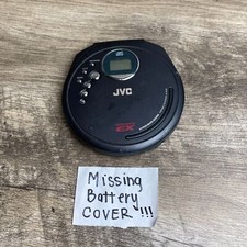 JVC XL-PG37BK Personal CD Player Portable Anti Shock Protection EX Hyper Bass