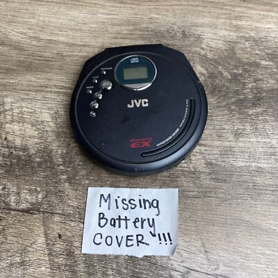 JVC XL-PG37BK Personal CD Player Portable Anti Shock Protection EX