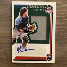 2022 Panini USA Baseball Stars & Stripes 195/399 Masa Chilcutt #SIL-MC Auto
