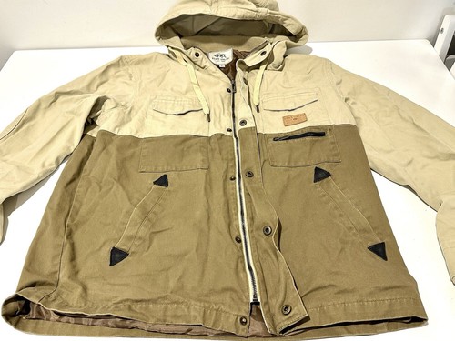 Vintage Ecko Unltd Men's Jacket Size Large Full Zip Beige And khaki Colour - Picture 7 of 11
