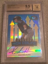 KESTON HIURA 2017 Leaf Valiant BLUE HIGH CEILING AUTOGRAPH #10/35 BGS 9.5/10
