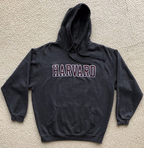 black harvard hoodie