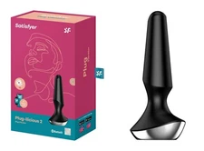 SATISFYER ILICIOUS 2 PLUG RECHARGEABLE BLUETOOTH VIBRATING ANAL PLUG 