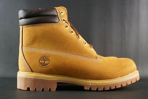 Timberland Men's 6 Inch Premium Double Collar Wheat Nubuck OG waterproof Boots | eBay