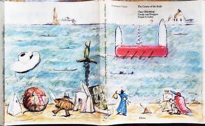 Claes Oldenburg & Coosje Van Bruggen  The Course of the Knife  (SIGNED by both)
