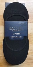 Rachel Rachel Roy Sock Microfibre Liner Size 9-11 6 Pr No Show