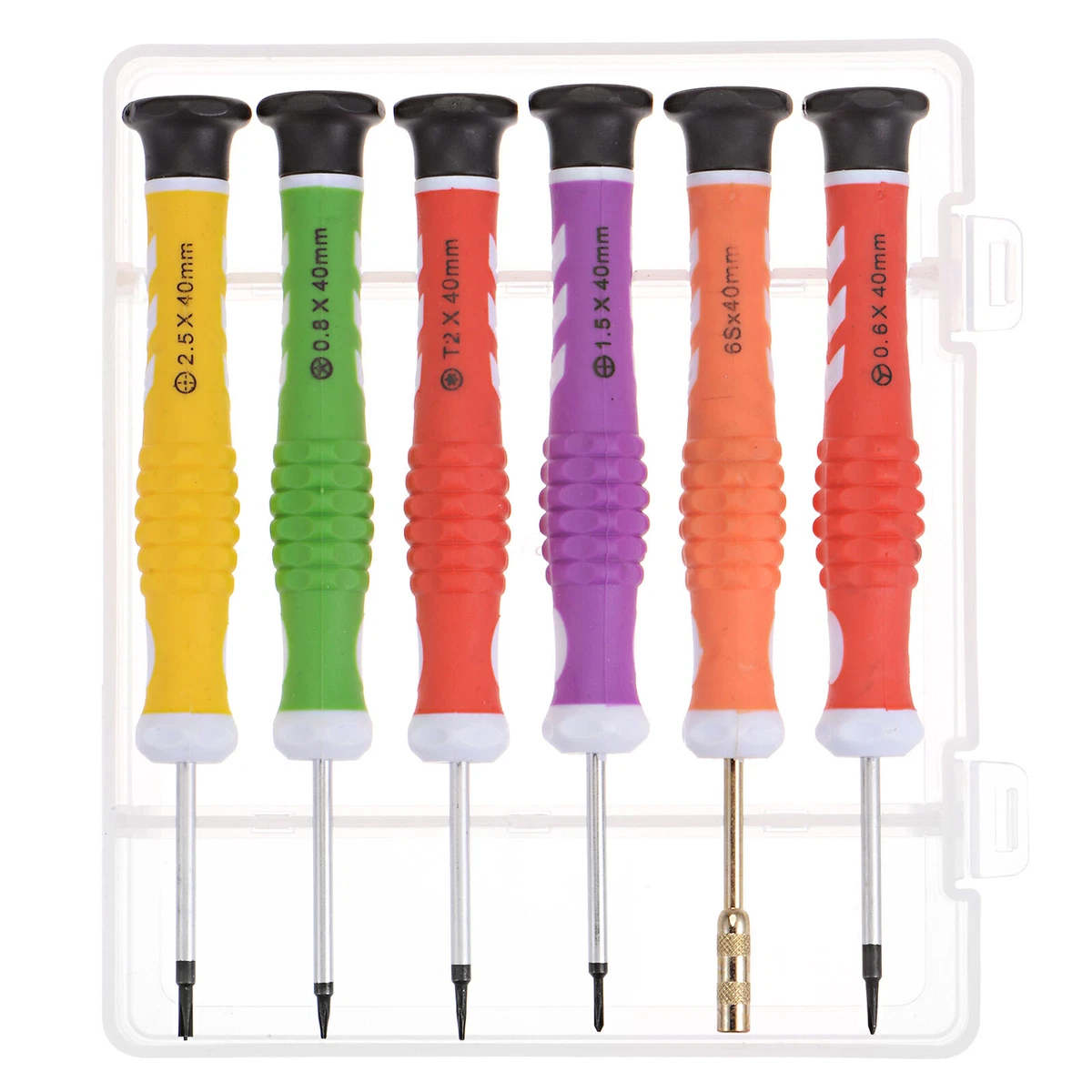 6pcs precision cheap screwdriver set
