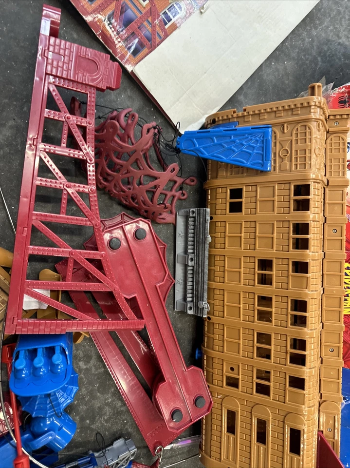 Juego Spider-Man Sky Rider 2002 Toy Biz, incompleto con caja para piezas Foto 2 de 4