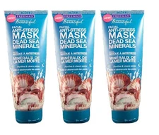 Skin Treatment Mask Pack of 3 6 Ounce 175ml Pore Clearing for All Skin Types