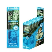 😎😎 FULL BOX ZIG ZAG HERBAL PAPERS - BLUE DREAM 25 PACKS  ( 50 CT)✨👀