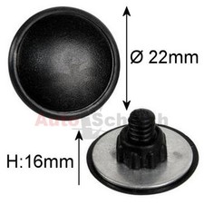 Blindstopfen Heckwischer Scheibenwischer Heck Clean Abdeckung Antenne Adapter 22