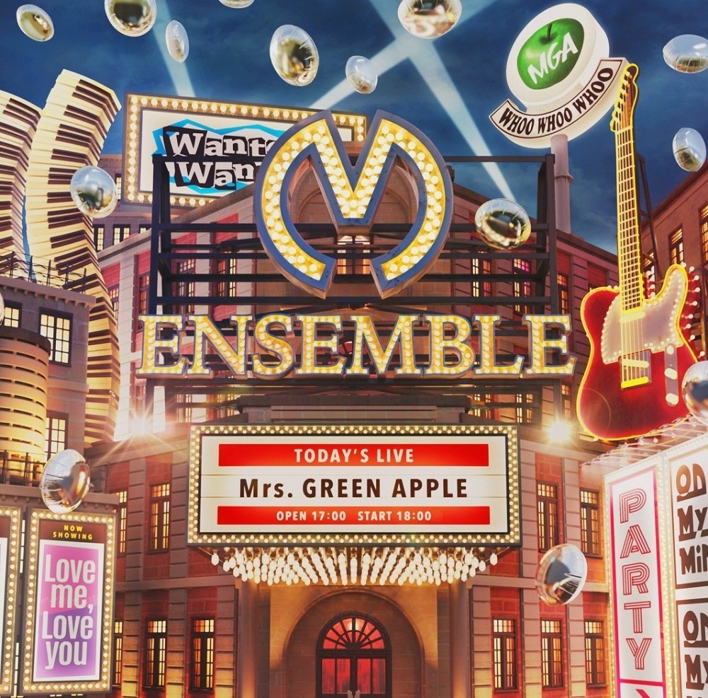 New Mrs.GREEN APPLE ENSEMBLE First Limited Edition CD DVD New Mrs.GREEN APPLE ENSEMBLE First Limited Edition CD DVD