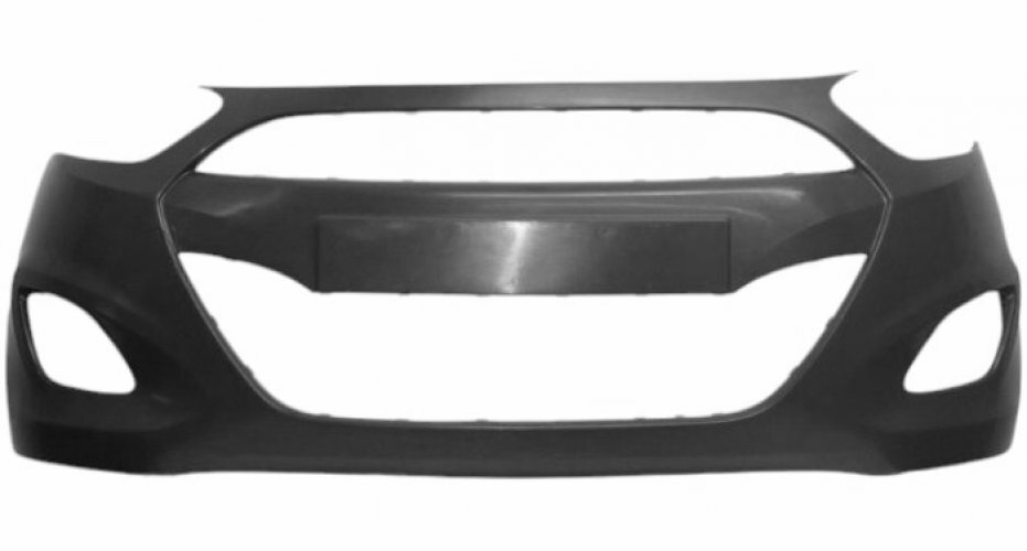 Pare-choc avant pour Hyundai i10 bouclier de remplacement carrosserie phase 2 noir