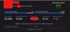 Steam account with games, dlcs, trade and game ban free, csgo prime, sell cheap!