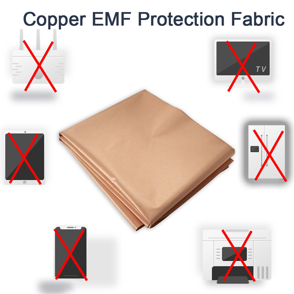 Faraday Fabric EMI RFID Shielding-Block WiFi/RF Anti-Radiation Military  Grade
