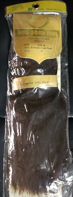 New Born Free Human Hair European Yaki Perm 10'' Color 4 EYP10 
