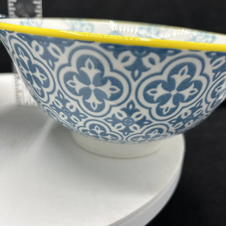 CHELSEA Mix Match tigela de macarrão de cereais sopa salada certificada internacional conjunto de 2 - Imagem 3 de 4