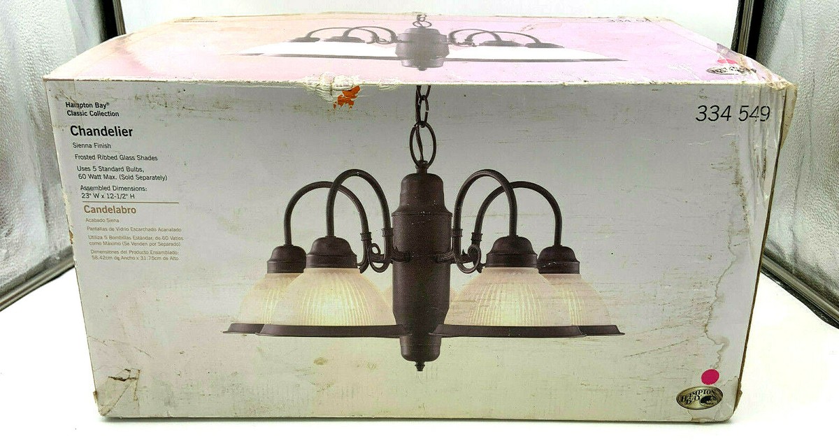 Classic Collection Hampton Bay Chandelier Buy Bell Champagne Alabaster