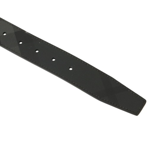 Burberry Belt Men MB LOUIS35RVS BRT 35MM Leather Reversible 8065341 Charcoal - Picture 8 of 9
