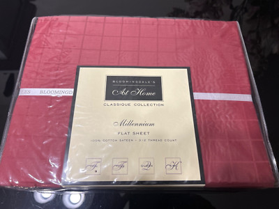 Bloomingdale's At Home Classique collection Twin flat and fitted sheets