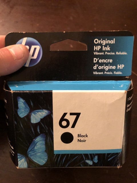 HP 67 (3YM56AN) Black Original Ink Cartridge for sale online | eBay