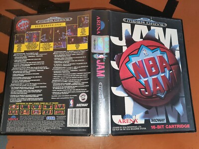 ## NBA Jam - SEGA Mega Drive / MD Spiel - CIB / komplett ##