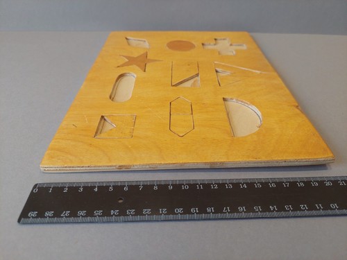 Soviet Old Children's Wooden Puzzles. Made in USSR. Not a complete set. - Picture 13 of 15