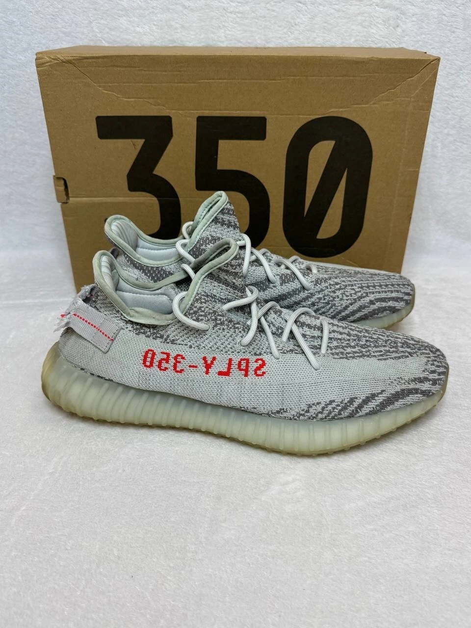 Taglia 13 5 Adidas Yeezy Boost 350 V2 tinta blu bassa