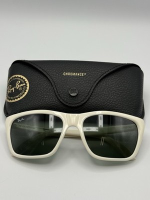 Vintage Bausch & Lomb Ray-Ban Sunglasses White France BTE S.G.D.G. Depose(Minty)